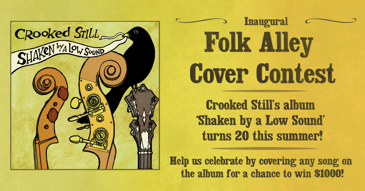 Folk Alley Crooked Still cover contest art work